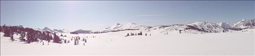 Sunshine Meadows from near ski area boundary (click to enlarge)