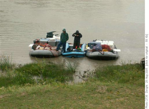 Montana River Outfitters' motor barge