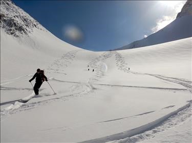 Robertson Glacier at its best
