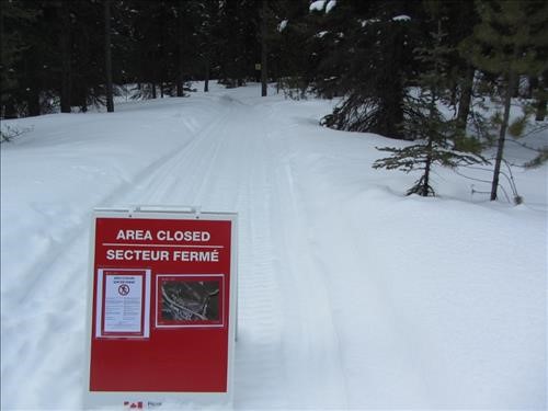 Lower Pipestone trail closure