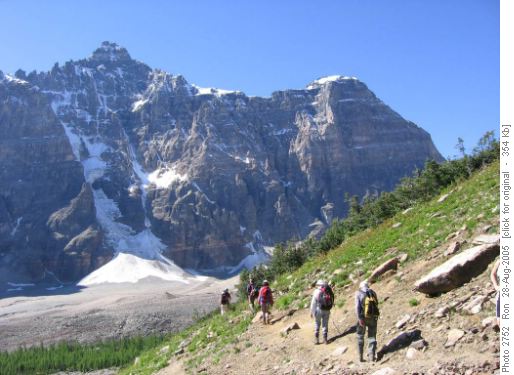 Deltaform & Neptuak from Wenkchemna trail