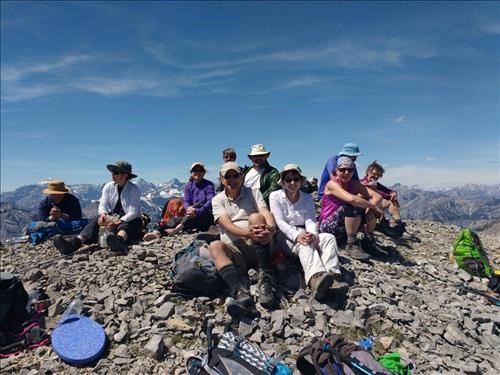 Lunch on the Peak.