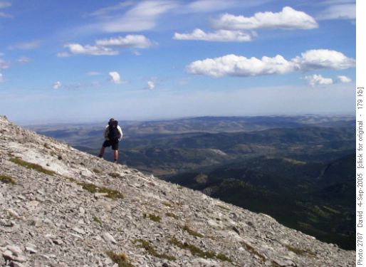 View to the East from Sentinel