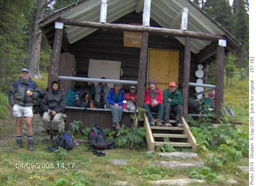 Floe Lake Warden's Cabin