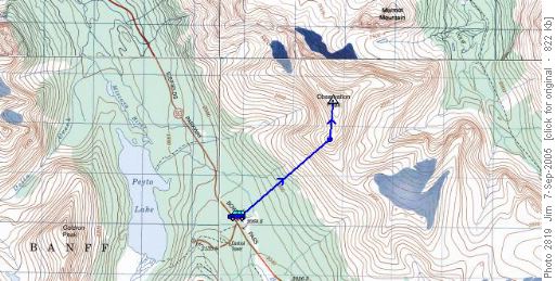 Observation Peak Route