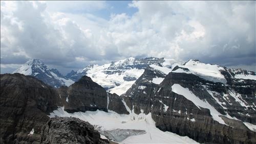 Looking Southwest from the summit of Mount Niblock