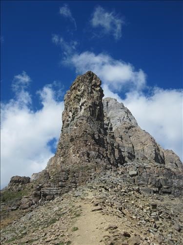the "Needle" and Mt. Whyte
