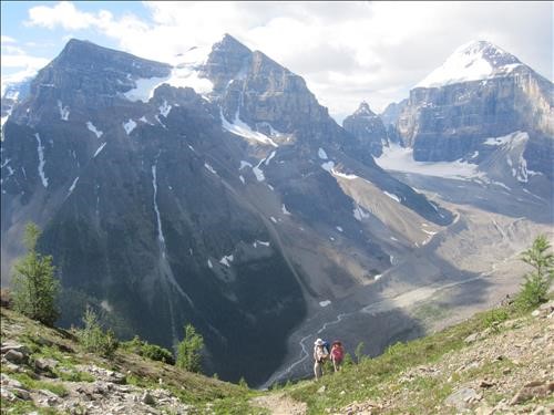 almost at the col