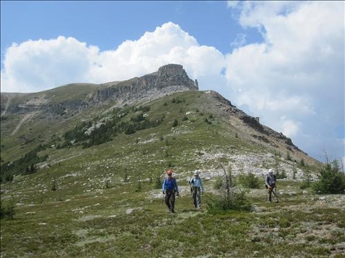 Descend from Citadel Peak