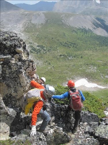 The easy way down