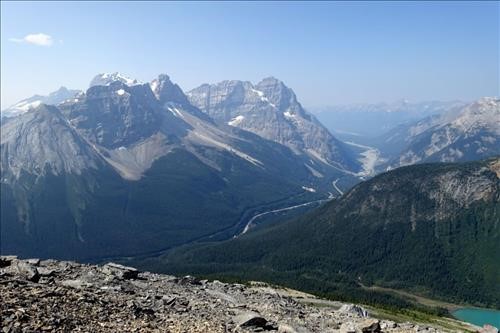 Paget Peak - looking west