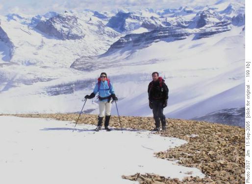 Seconds later, view southeast Observation Peak summit.