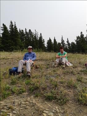 Leisurely Lunch - Brian and Krystyna