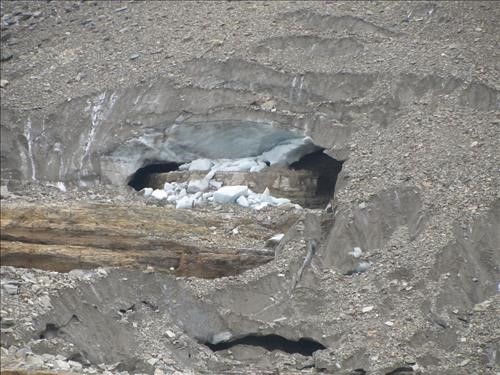 Caves in the Emerald Glacier