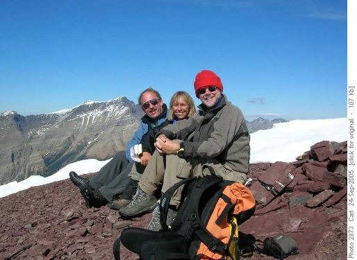 Mount Carthew summit party