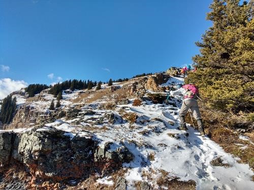 Ascent of Wind Ridge