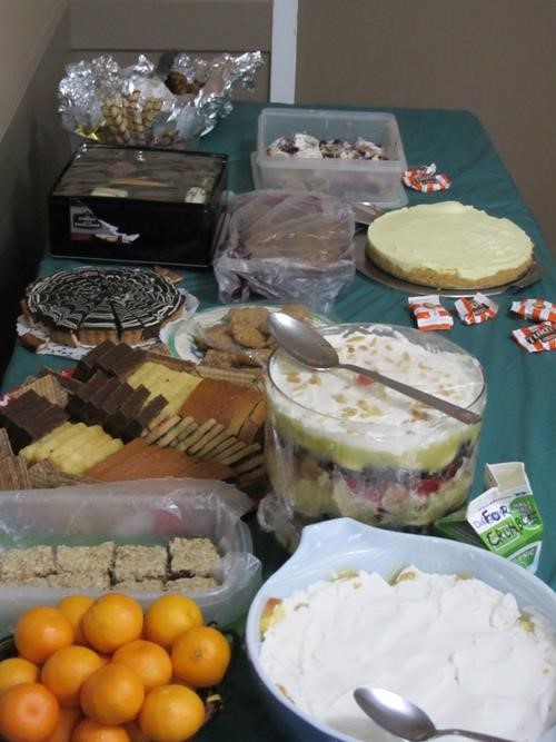 Christmas potluck 2018: desserts