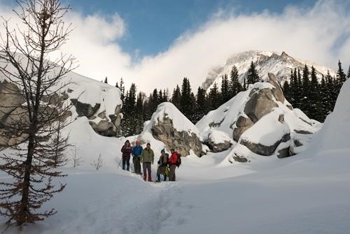 Ready for Lunch at the Elephant Rocks, Barb, Carl, Cornelis, Mo and Doug.