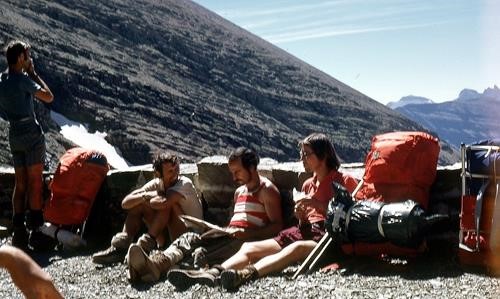 Brian Crummy, Paul Jepson, Bob Pattison, Roger Woodgate: Glacier USA 1972 