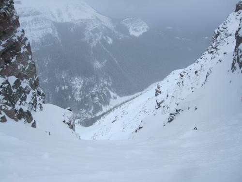 Descent from Pass to the Lake