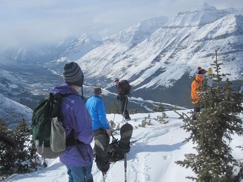 The top 900 meters above the Radium highway