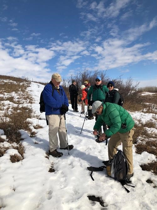 Soft Snow on the Trail