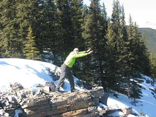 Don't jump, Chip! There are more summits to live for!