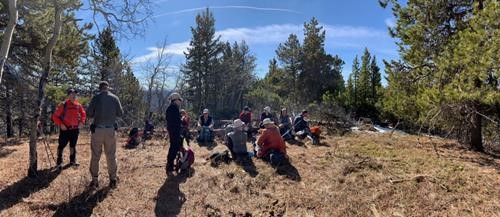 Ings Hills - East Ridge 1st lunch