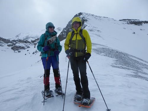 Troopers on snowshoes.