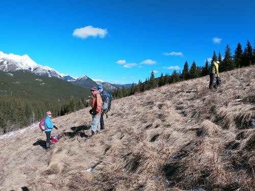 Taking a Short Break at Grass Pass