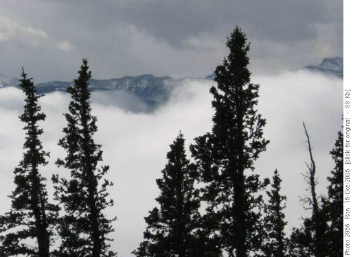 Valley cloud west of Prairie Mtn
