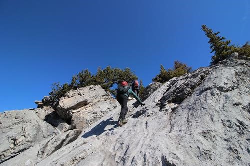 Door Jamb-Loder Peak - Having fun on the grabby slabs