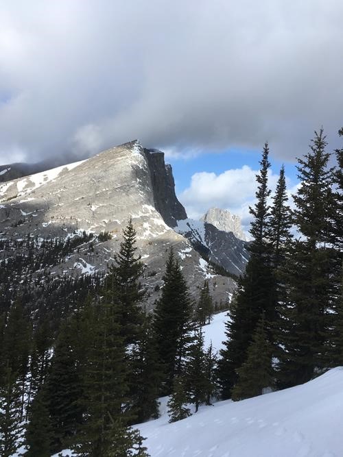 Windtower-Rimwall as we approached West Wind Pass