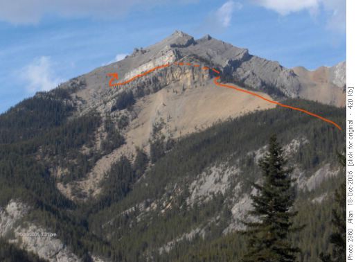 Gap Peak route