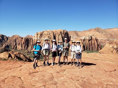 Petrified Dunes summit group