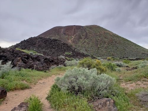Cinder Cone of the Santa Clara Volcano