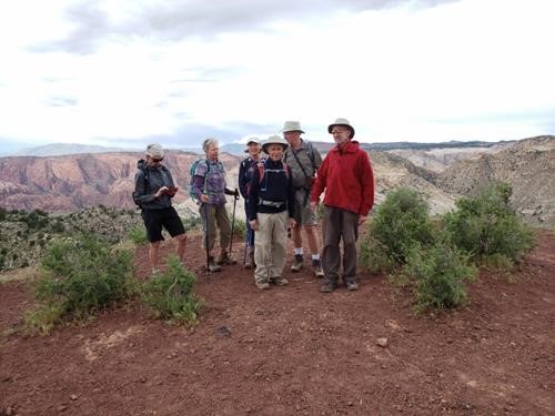 Santa Clara Cinder Cone summit group