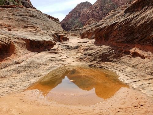 Padre Canyon slick rock "tank"