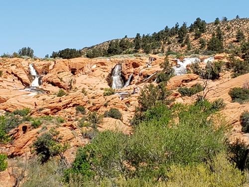 Gunlock State Park falls