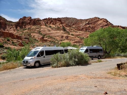 Red Cliffs National Conservation Area campground