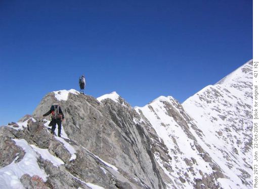 Ridge to Mount McDougall