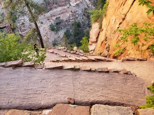 The 21 switchbacks of Walter's Wiggles