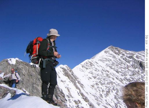 Ridge to Mount McDougall