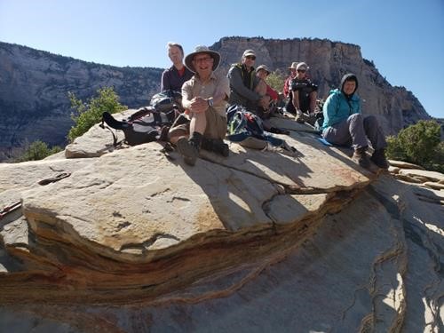 Angel's Landing summit group