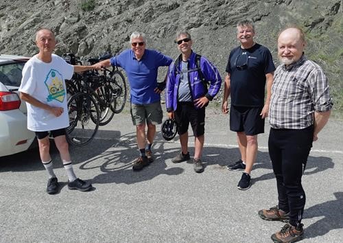 Tom, Peter, Brian, Bart and Bill back at Highwood Junction