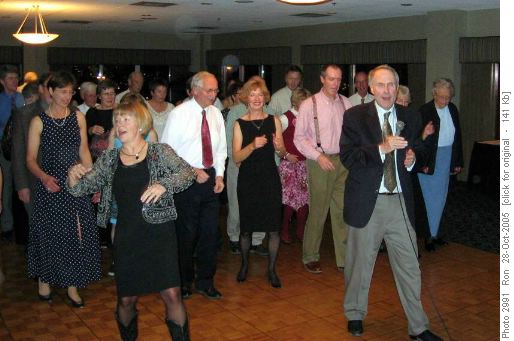 Line dancing at the AD&D