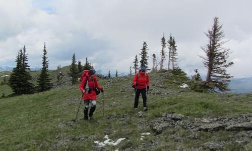 {1982 Cristina Marin} and {1564 Teresa Les} proceed brightly along Powderface ridge