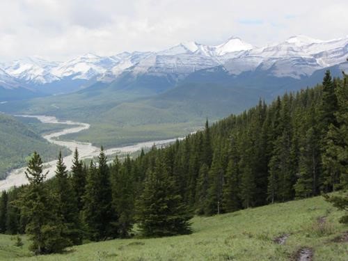 Elbow Peaks from Powderface Ridge