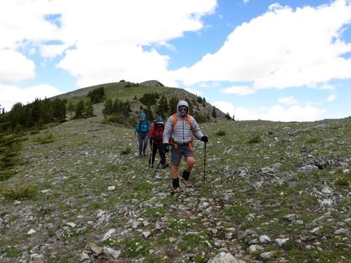 Dropping Back Down From Pigeon Mtn N.