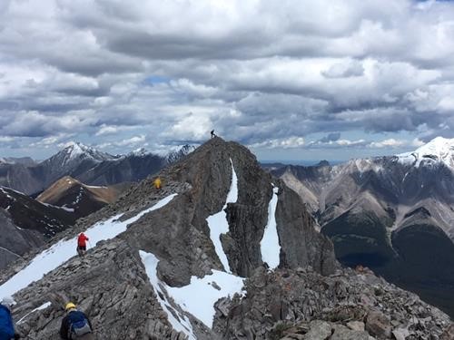 The east summit